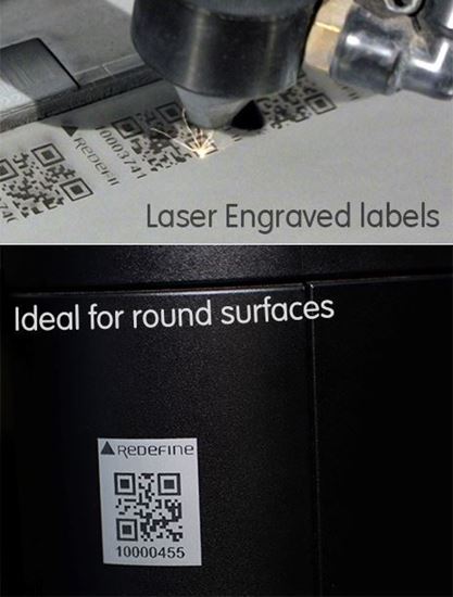 Tesa Tamper evident Barcode asset labels